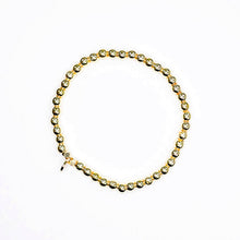 Load image into Gallery viewer, Gold Hematite Stacking Bracelet