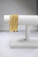 Load image into Gallery viewer, Gold Hematite Stacking Bracelet