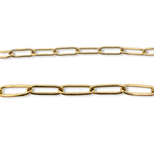 Load image into Gallery viewer, Paperclip Classic Gold Necklace Chain