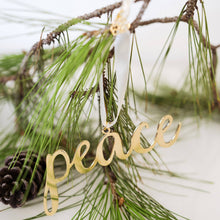Load image into Gallery viewer, Peace Ornament
