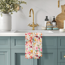 Load image into Gallery viewer, Petite Flower Kitchen | Recycle Microfiber Waffle Tea Towel