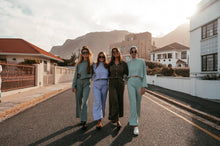 Load image into Gallery viewer, Ethically Made Knit Mock Neck Crop Sweater Women's