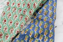 Load image into Gallery viewer, Traditional Blooms Tea Towel