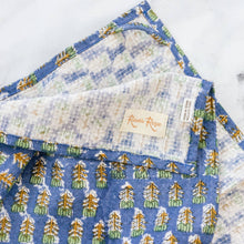 Load image into Gallery viewer, Traditional Blooms Tea Towel