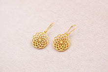 Load image into Gallery viewer, Aurora Mandala Petal Earrings