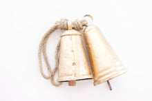 Load image into Gallery viewer, Brass Cone Christmas Bell Double Rim