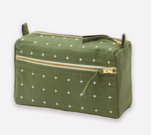 Load image into Gallery viewer, Cross-Stitch Medium Toiletry Bag