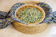 Load image into Gallery viewer, Traditional Blooms Tea Towel