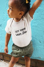 Load image into Gallery viewer, Let Your Light Shine Onesie