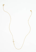 Load image into Gallery viewer, Radiant Cross Necklace in Gold