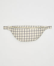 Load image into Gallery viewer, Block Print Grid Stitch Sling Bag
