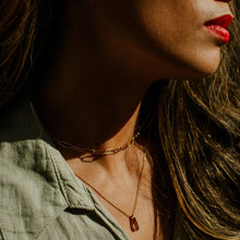 Load image into Gallery viewer, Paperclip Classic Gold Necklace Chain