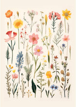 Load image into Gallery viewer, Botanical Wildflower | Recycled Microfiber Waffle Tea Towel