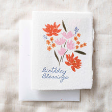 Load image into Gallery viewer, Birthday Blessings | Eco-Friendly Religious Greeting Card