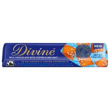 Load image into Gallery viewer, Milk Chocolate Toffee Sea Salt Snack Bar