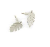 Load image into Gallery viewer, New Life Leaf - Brass Metal Earring
