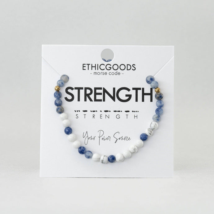 Morse Code Bracelet | STRENGTH