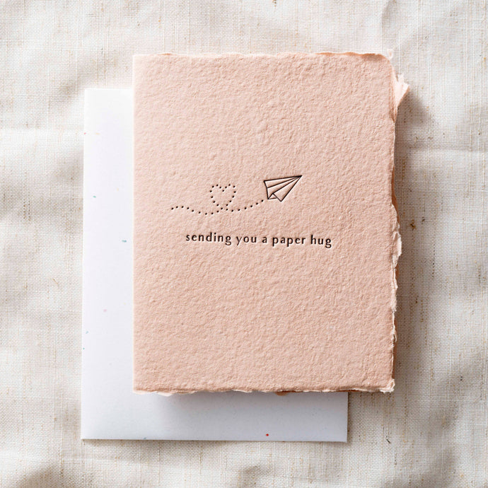 Sending You A Paper Hug | Encouraging Greeting Card