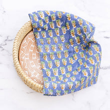 Load image into Gallery viewer, Traditional Blooms Tea Towel
