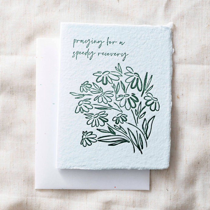 Praying For a Speedy Recovery | Sympathy Greeting Card