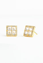 Load image into Gallery viewer, Dignity Zircon Stud Earrings
