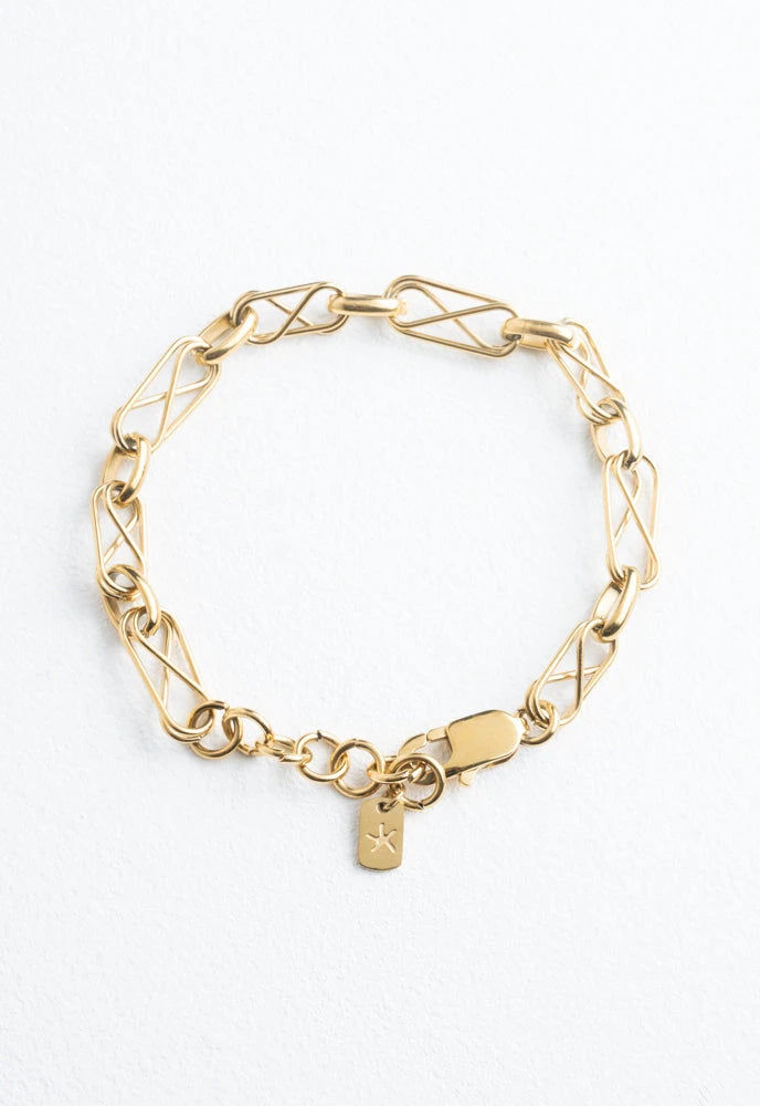 Infinity Gold Chain Bracelet
