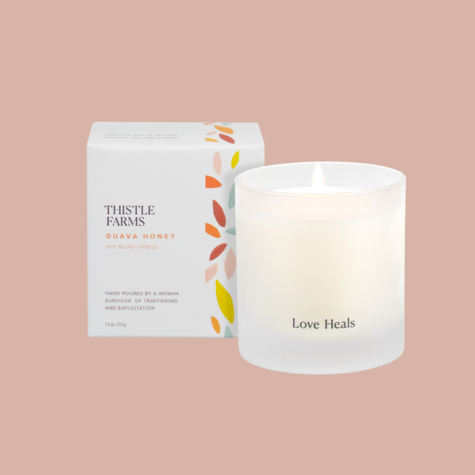 Guava Honey Soy Candle Love Heals Collection