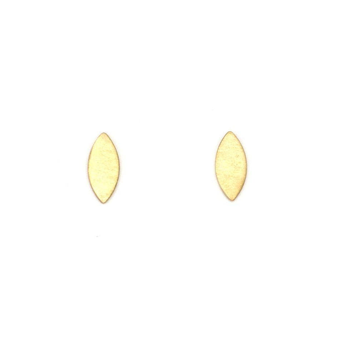 Feather Brass Studs