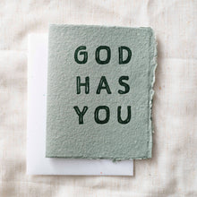 Load image into Gallery viewer, God Has You | Religious Sympathy Greeting Card
