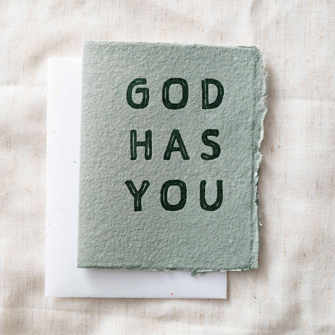 God Has You | Religious Sympathy Greeting Card