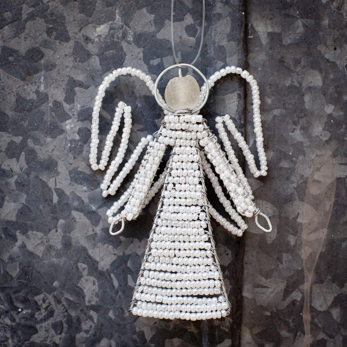 Beaded Angel Ornament