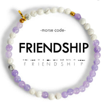 Load image into Gallery viewer, Morse Code Bracelet | Friendship
