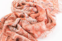 Load image into Gallery viewer, Woven Embroidered Women&#39;s Wool Wrap

