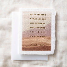 Load image into Gallery viewer, He Is Making A Way | Christian Religious Greeting Card
