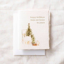 Load image into Gallery viewer, Christmas Card Box Set | Happy Holidays From Our Home
