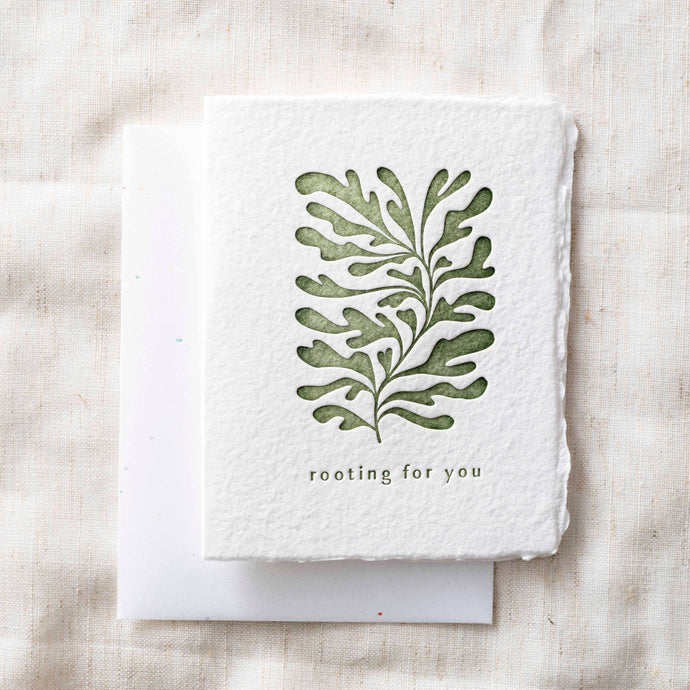 Rooting for You | Plant Shop Greeting Card