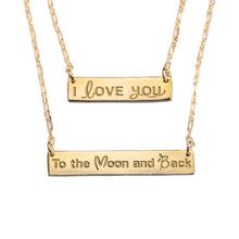 Load image into Gallery viewer, I Love You Necklace
