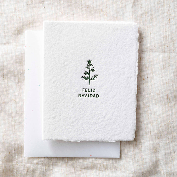 Christmas Greeting Card | Feliz Navidad Holiday Spanish Card