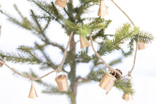 Load image into Gallery viewer, Brass Bell Holiday Garland
