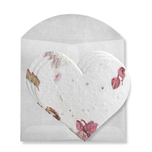 Load image into Gallery viewer, Plantable Seed Mini Cards | Set of 3 | Flower Greeting Card
