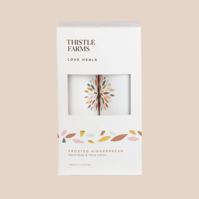 Frosted Gingerbread Moisturizing Hand Soap and Lotion Set