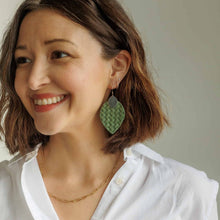 Load image into Gallery viewer, Sage Cora Earrings
