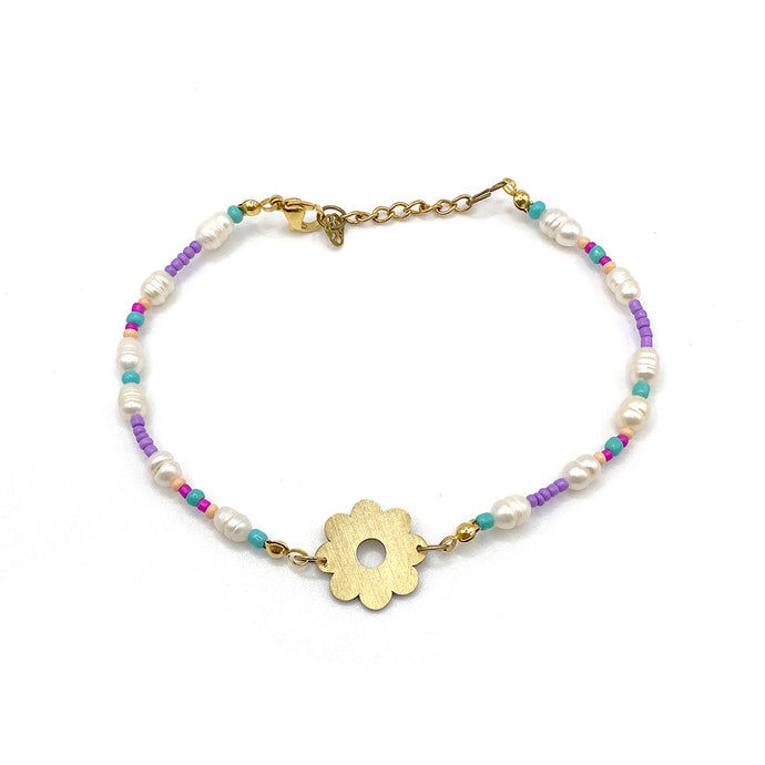 Flora Daisy Anklet