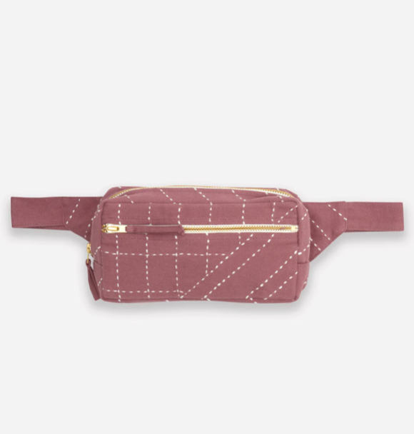 Embroidered Belt Bag
