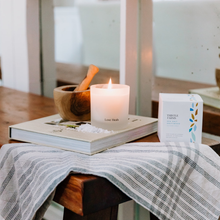 Load image into Gallery viewer, Sea Salt Driftwood Soy Candle Love Heals Collection
