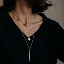 Load image into Gallery viewer, Pool Minimal Necklace | Brass
