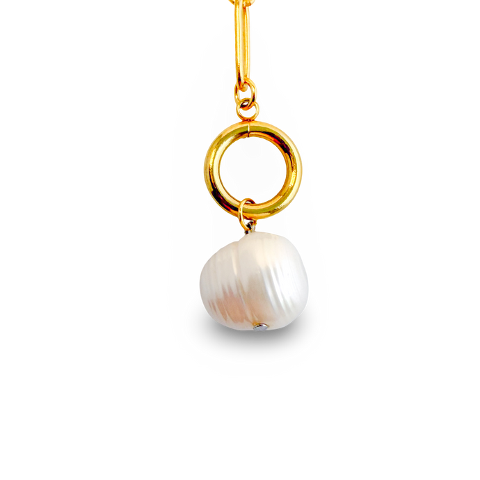 Large Pearl Charm