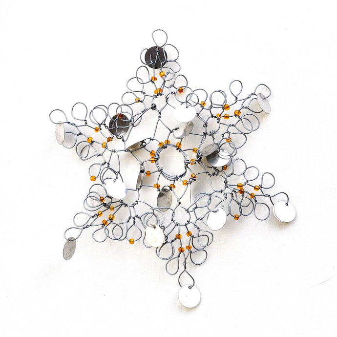 Snowflake Wire Ornament