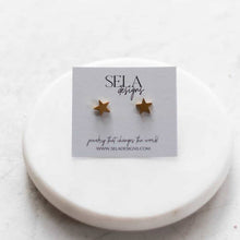 Load image into Gallery viewer, Star Stud Earrings
