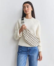 Load image into Gallery viewer, Grid Stitch Sling Bag
